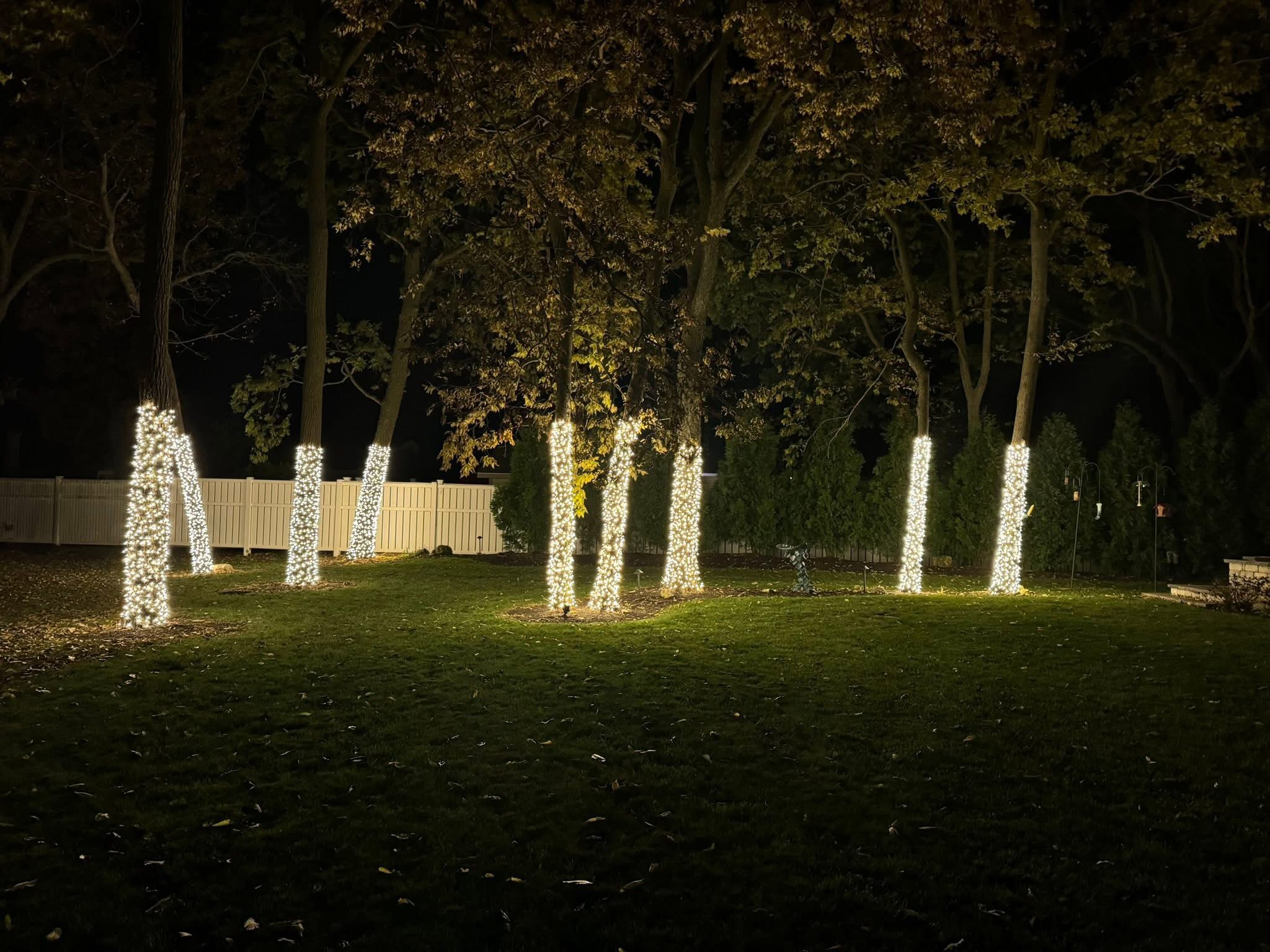 Whole-property outdoor lighting